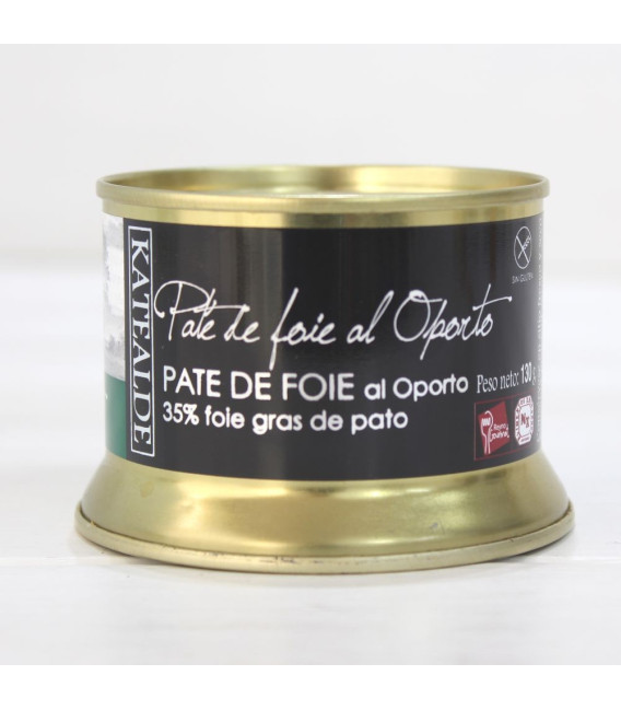 Paté de Foie Gras de Pato al Oporto , 130 grs