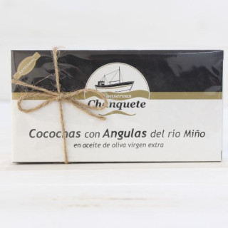 Cocochas with Angulas rio Miño, 250 grams