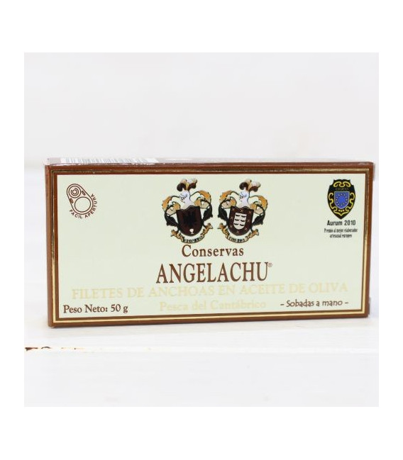 Anchovies from Santoña in Olive Oil 50g Angelachu
