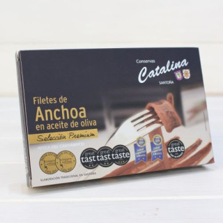 Anchovies from Santoña in Olive HIGH RESTORATION 112 g Catalina