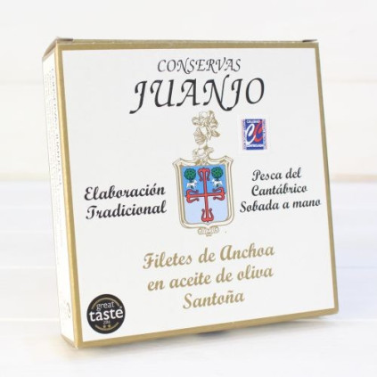 Anchoas de Santoña en Aceite de Oliva 280 grs. Juanjo