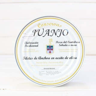 Anchois de Santoña dans l'Huile d'Olive 550 gm Juanjo