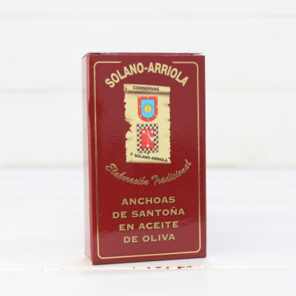 Anchoas de Santoña en Aceite de Oliva 85 grs. Solano Arriola