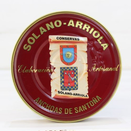 Anchoas de Santoña en Aceite de Oliva 180 grs. Solano Arriola