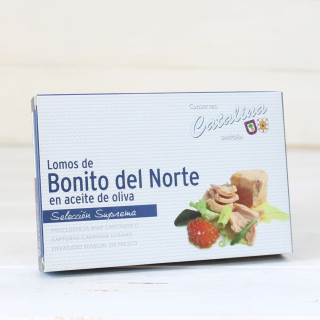 Bonito del norte, dans de l'huile d'olive 160 Grammes. Catherine