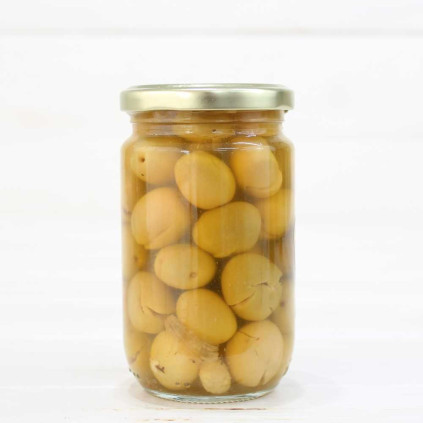 Jar of Olives Aloreña Gourmet D. O. P. of Malaga, 170 grams