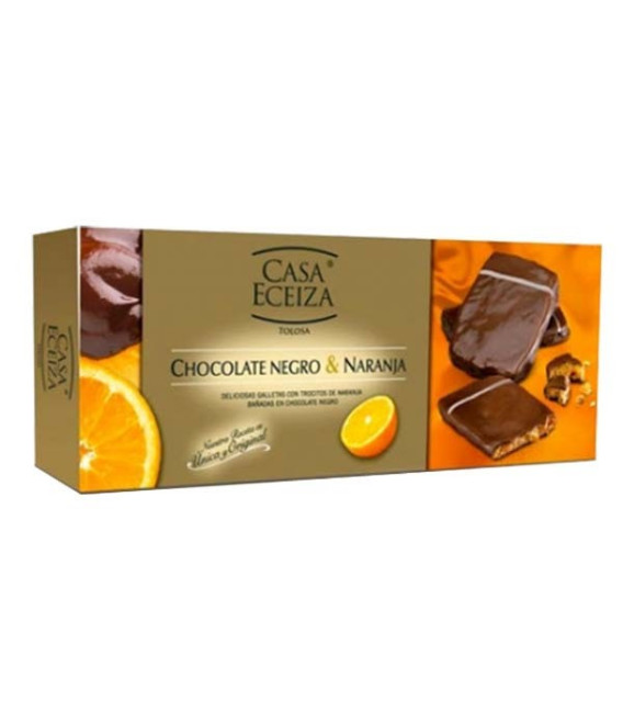Chocolate biscuits Black and Orange 100g