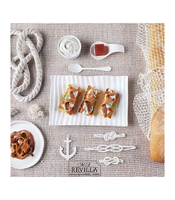 Anchovies from Santoña with Butter Green M. A. Revilla