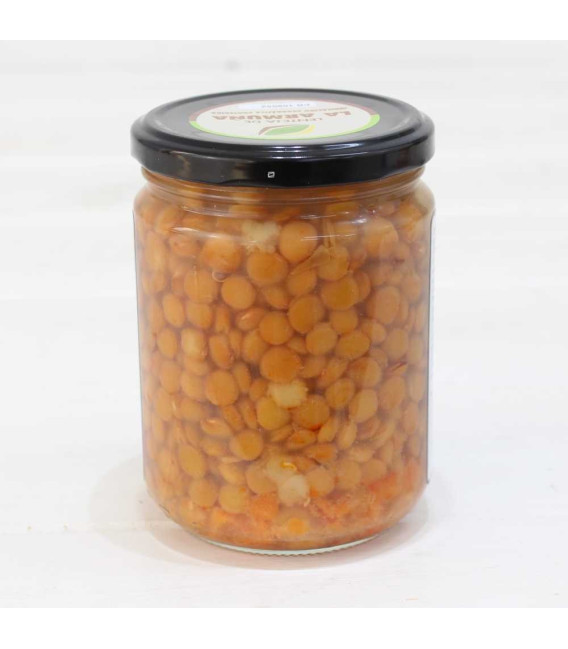 Jar of Lentils of The Armuña I. G. P with Chorizo 425grs