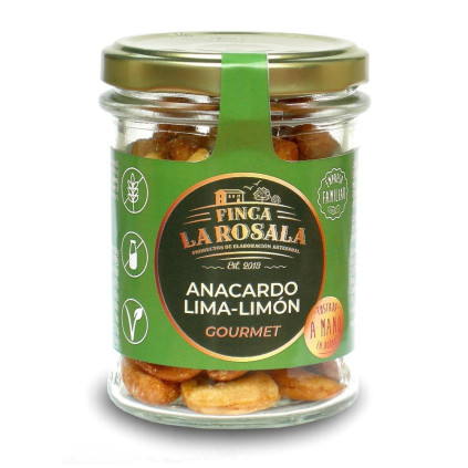 Tarro de Frutos Secos Anacardo Lima-Limón Deluxe 90 grs