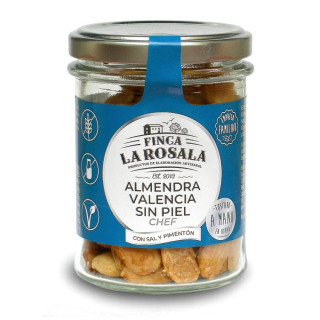 Glas Nüsse Mandeln Valencia Ohne Haut 90 grs