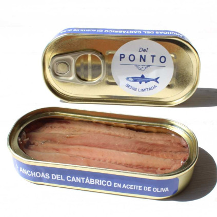 Anchovies from the Cantabrian Limited Series of 50 grams, Of Pontus