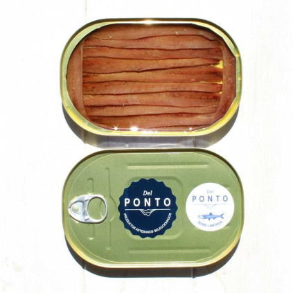 Cantabrian Anchovies Limited Series High Restoration 12-14 Fillets, Del Ponto
