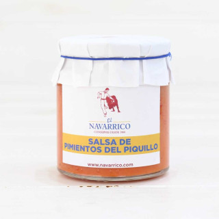 Sauce von Piquillo Paprika, Glas 230 Gramm