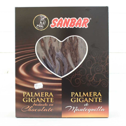 Pasta Sfoglia Gigante di Palma con Cioccolato di Unquera
