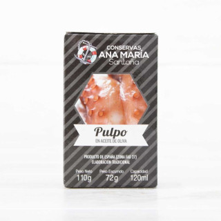 Pulpo en Aceite de Oliva 110gr Ana Maria