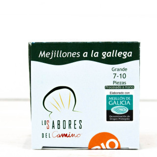 Galician Mussels a la Gallega 7/10 pieces BIO, 110gr