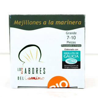 Moules galiciennes à la Marinera 7/10 pièces BIO, 110 gr