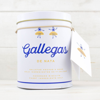 Galletas de Nata, Lata 250 gr