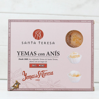 Yemas de Santa Teresa mit Anis 12 Einheiten.