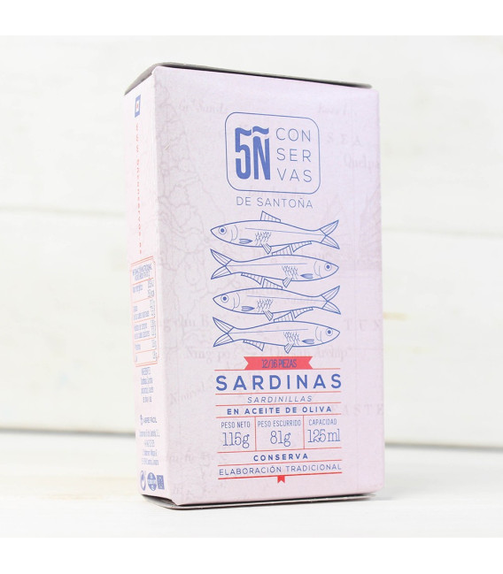 Lata sardinillas Oliva 125 ml