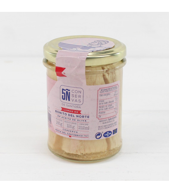 White Tuna in Olive Oil, 185gr 5Ñ