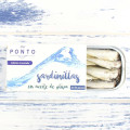 Sardines in Olive Oil 16/22 pieces, 115 grs, Del Ponto