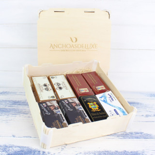 Wooden Gift Box Anchovy time