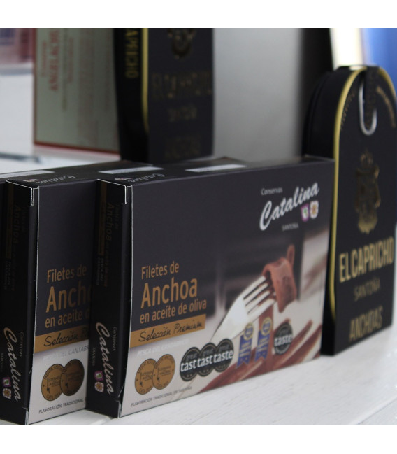 Cesta Gourmet Regalo "Anchoas Premium"