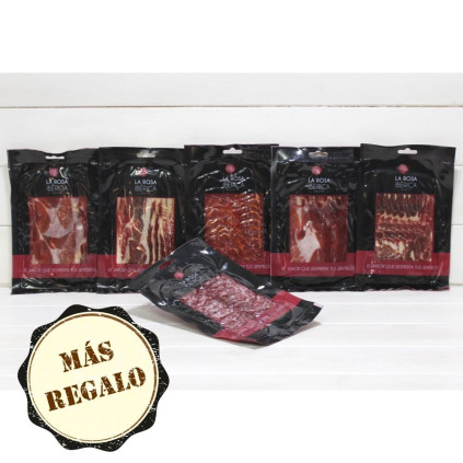 Iberico Pack La Rosa Ibérica + Sausage as a gift