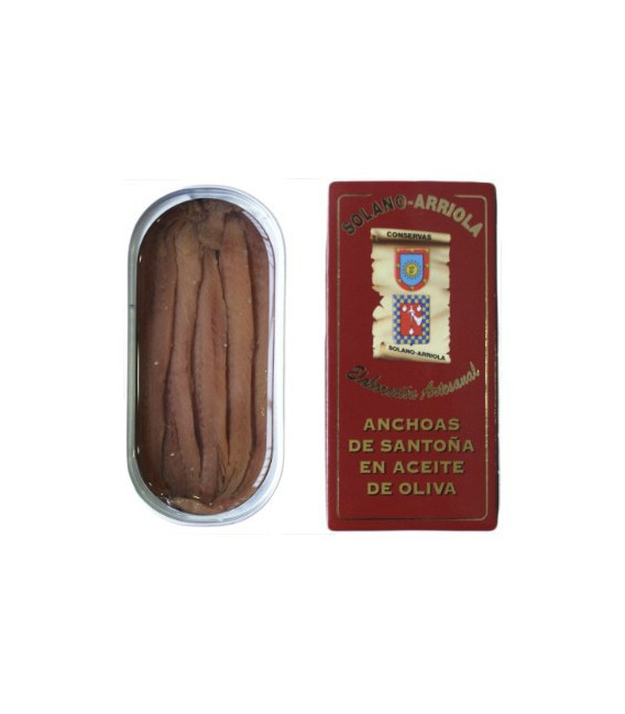 Anchovies from Santoña in Olive Oil 50g Solano Arriola